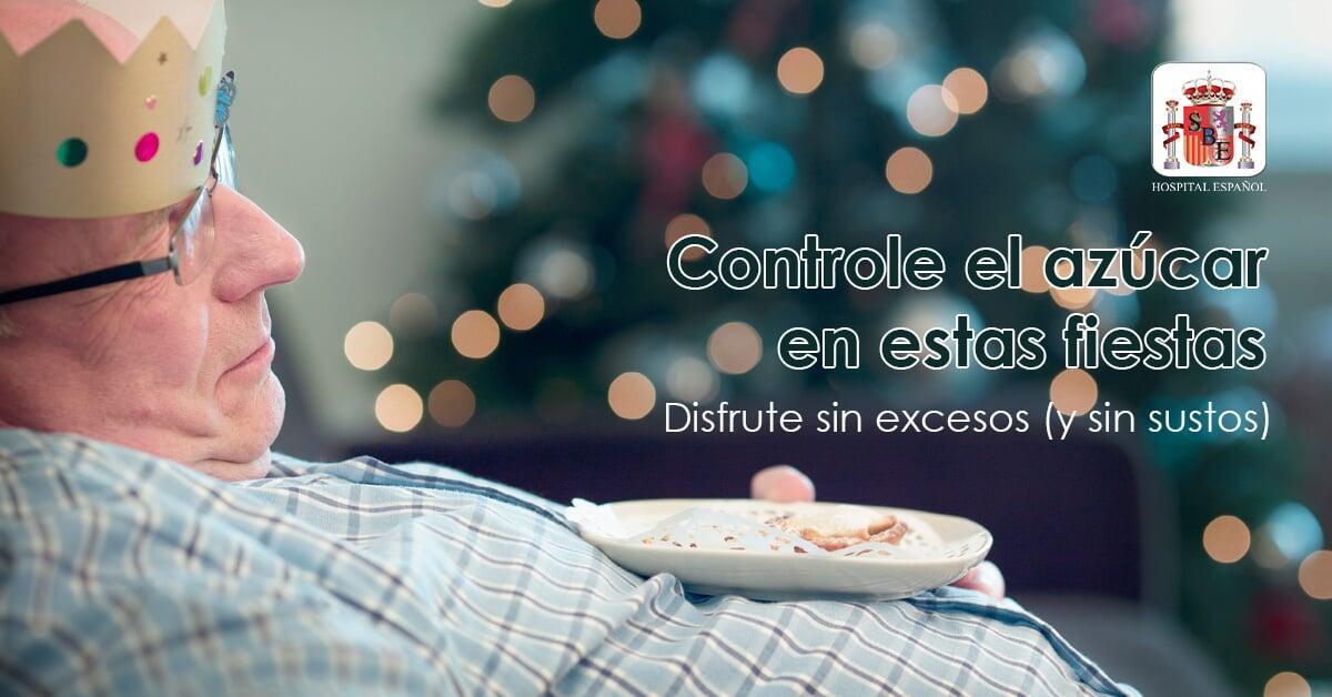 Controle el azúcar en estas fiestas